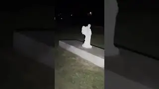 Creepy scary graveyard alone at night!! #haunted #ghost #paranormal #nukestop5 #live #samandcolby