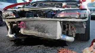 800HP SUPRA IS CRASHING IN THE DRIFT! Moment of IMPACT!