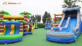 CZJK inflatable is a Chinese factory. #bouncehouse #waterslide #jumpingcastle #chinafactory