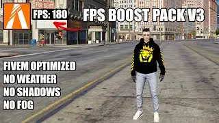FiveM - FPS Boost Graphics Pack V3 (OPTIMIZED) 180+ FPS (No Shadows, Low Vegetation, Better FPS)