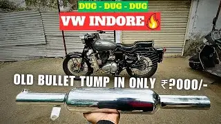 Best VW Indore Silencer For Royal Enfield 🔥 | @ridemylife  #royalenfield