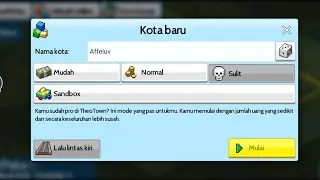 Theotown Tapi Mode Hard Game Uy eps 1