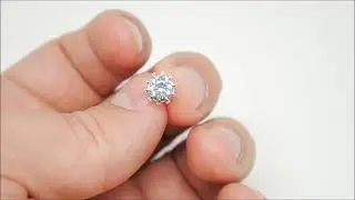 Stud Earrings for Women - Crown Design - Unboxing