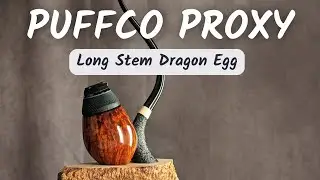 Dragon Egg Puffco Proxy | Artisan Long Stem Smoking Pipe