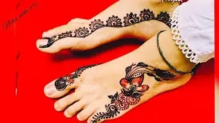 Best Feet Mehndi Design 2022_Bridal feet Mehndi #feetmehndi