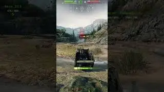 GW TIGER P - Tier 8 SPG - got lucky - M Badge - World Of Tanks #shorts #worldoftanks #wargaming