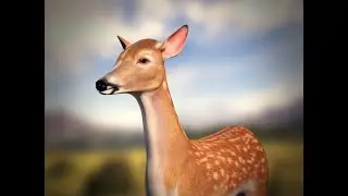 Lowpoly Baby Deer