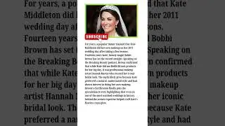 Kate Middleton&rsquo;s Wedding Day Makeup Rumors Finally Debunked by Bobbi Brown #RoyalWedding #BobbiBrown