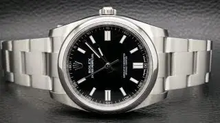 Pre-Owned Rolex Oyster Perpetual Ref.116000 Black Dial 36 mm
