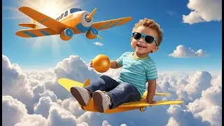The Planes in the Sky Go Zoom Zoom Zoom | Airplane Song for Kids | High-Flying Nursery Rhyme