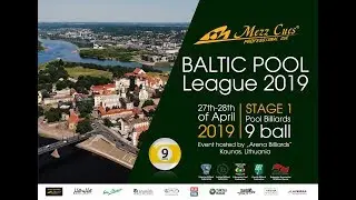 MezzCues Baltic Pool League 2019