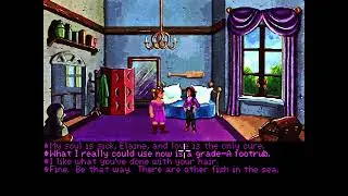 Monkey Island 2: LeChuck’s Revenge Walkthrough #4 - Booty Island, Mirror, Costume, Elaine, Fish