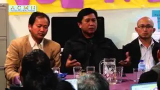 Melbourne Chin Community meeting with 88 generation leader Min ko naing and jimmy