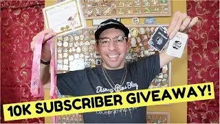DISNEY PINS BLOG 10,000 SUBSCRIBER GIVEAWAY!! - CLOSED