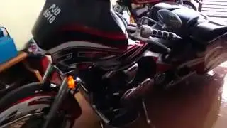 Vulcan 900 stretched bagger