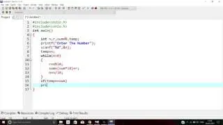 C Program To Find Palindrome