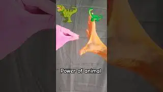 animal power😱🦕🦖 hand magic 🪄#shorts #magic #trending #powerful