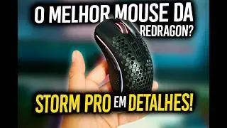 Mouse Redragon Storm Pro &ndash; Performance, Design e Software&nbsp;Completo!