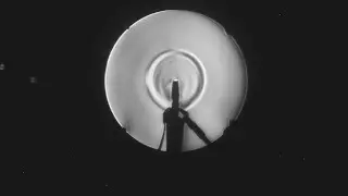 Slow motion Schlieren of sound waves from electric sparks