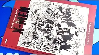 Dave Cockrum's X-Men Artifact Artist Edition Hardcover. Gallery Black and White Original Art