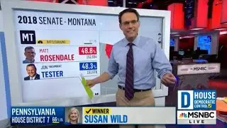 MSNBC - Midterm Election Night 2018: Complete Coverage (Part 5: 1-3AM)