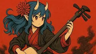 Soul of the Oni Warrior - Shamisen addictive japanese trap & bass  | Japonese music