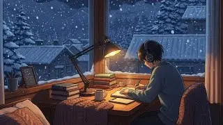 Peaceful City Night 🌙 Lofi Music for Study, Relax