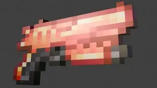 Creating the Phoenix Blaster from Terraria in Blender - Beginner Tutorial