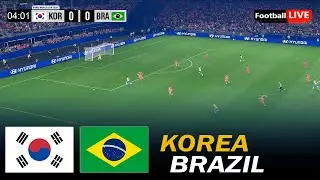 SOUTH KOREA vs BRAZIL - FIFA MATCHDAY International | Full Match Simulation PES
