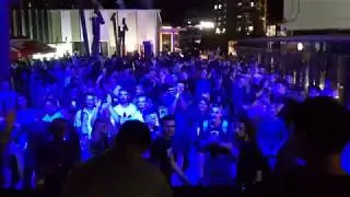 Back on WAX closing warmup @ Rave on the Rooftop Palas Iasi, Romania