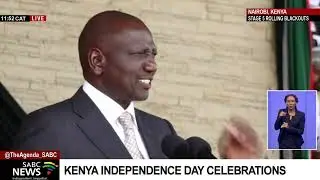 Kenya's President William Ruto addresses Independence Day celebrations in Nairobi