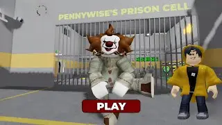 PENNYWISE PRISON RUN! (OBBY) - Georgie Escapes Pennywise&rsquo;s Sewer Trap! | Goat Gaming