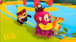 Fall guys new season 5, welcome to the jungle part 2