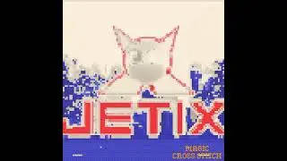 Magic cross stitch (вышивка крестиком) логотип канала Jetix