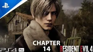 Resident Evil 4 Remake PS4 Pro Walkthrough Gameplay Chapter 14
