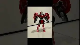 魔法戦隊マジレンジャーマジレッドのフィギュアが動き出すmegazord #magiranger #supersentai