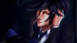 Drawing Semi Realistic Anime Guy - SPEEDPAINT in SAI