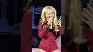 Поклонники Сабрины Карпентер совершенно не ожидали этого момента за кулисами 😳 #sabrinacarpenter ...