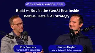 Build vs Buy in the GenAI Era: Inside Belfius&rsquo; Data & AI Strategy