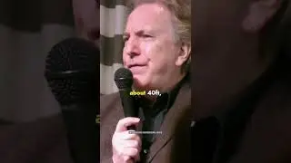 Alan Rickman tells a Great Funny Die Hard story #shorts #funny