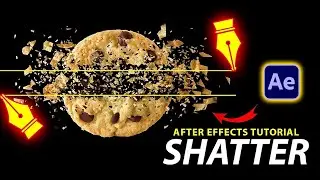 Shatter Effect in Adobe After Effects Made EASY for Beginners