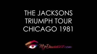 The Jacksons - Shake your body (down to the ground) (Triumph Tour | Chicago 1981)
