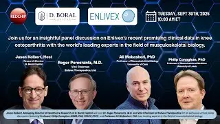 Enlivex ($ENLV): Прорывные данные OA по колену | Экспертная группа с доктором Роджером Померанцем...