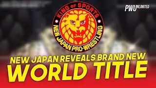 New Japan Reveals New IWGP Heavyweight Championship
