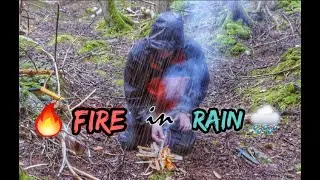 Этот лайфхак может спасти вам жизнь 🔥 Огонь под дождём &mdash; совет по выживанию, который вы должны зн...