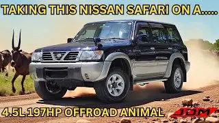 The JDM Pit - Taking this Nissan Safari on a test drive