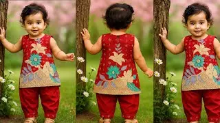 How To Make 2 Years Baby Afghani Suit | Afgani suit | #fashion #trending #bbc#viralvideo #stitching 