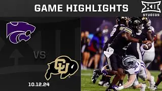 Kansas State vs. Colorado Highlights | 2024 Big 12 Football