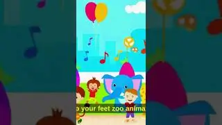 Zoo Time Song for Kids!🦁 Sing, Dance & Learn Animal at the Zoo!#ZooAnimals #NurseryRhymes #KidsSongs