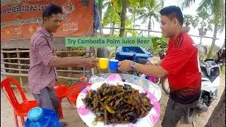 Cambodian Palm Juice Beer 1500 Riel Per Liter
